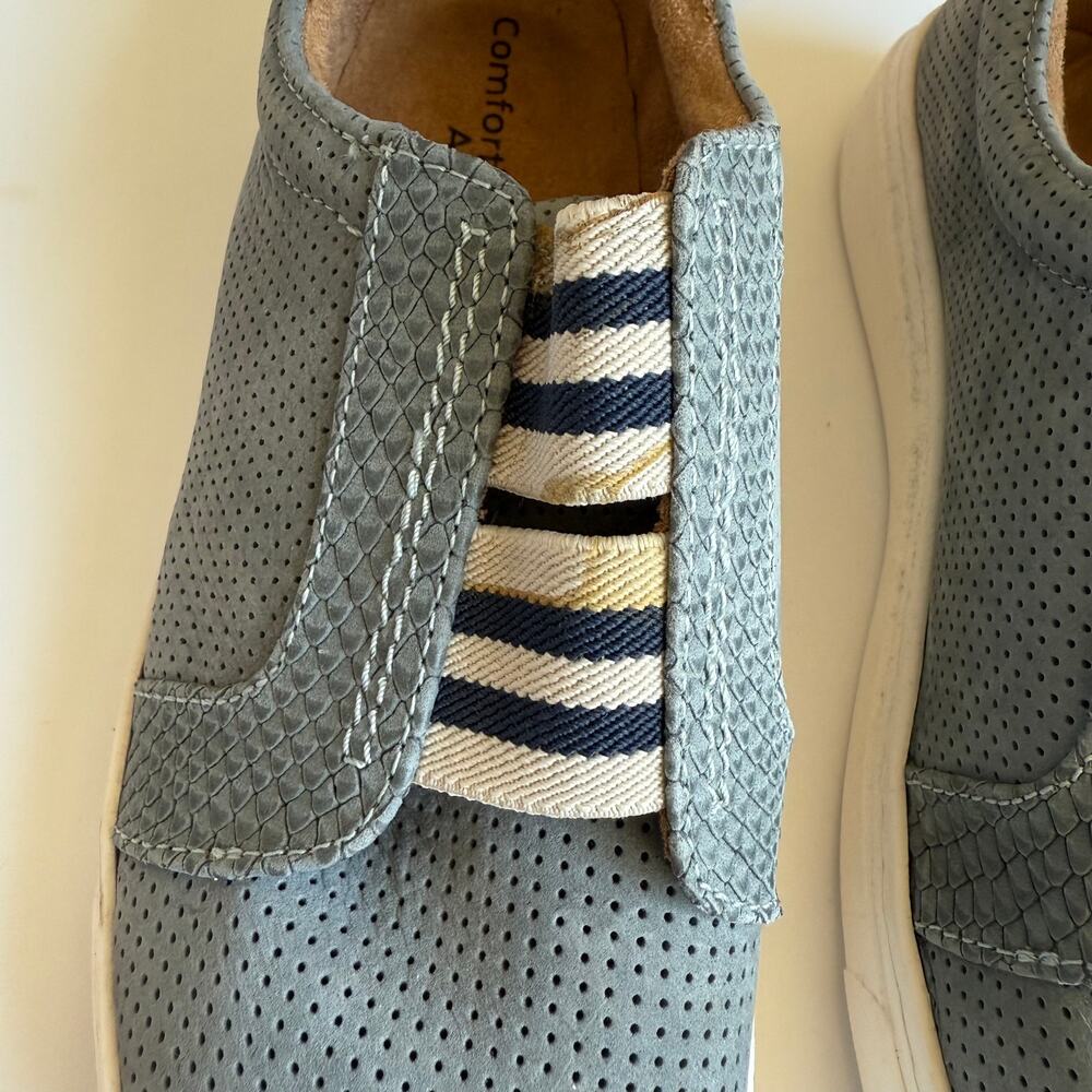 NEW Comfortiva Tacey Slate Blue-Gray Sneakers 6.5 Womens - Picture 3 of 13